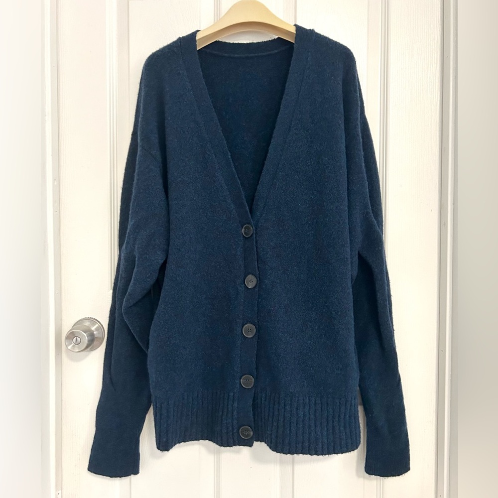 T by Alexander Wang chrunky wool cardigan